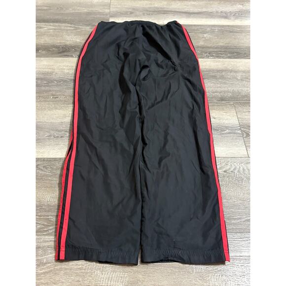 Vintage 2004 Adidas Striped Zipper Baggy Wide Leg Track Pants Y2K - Men’s Small - Picture 11 of 12